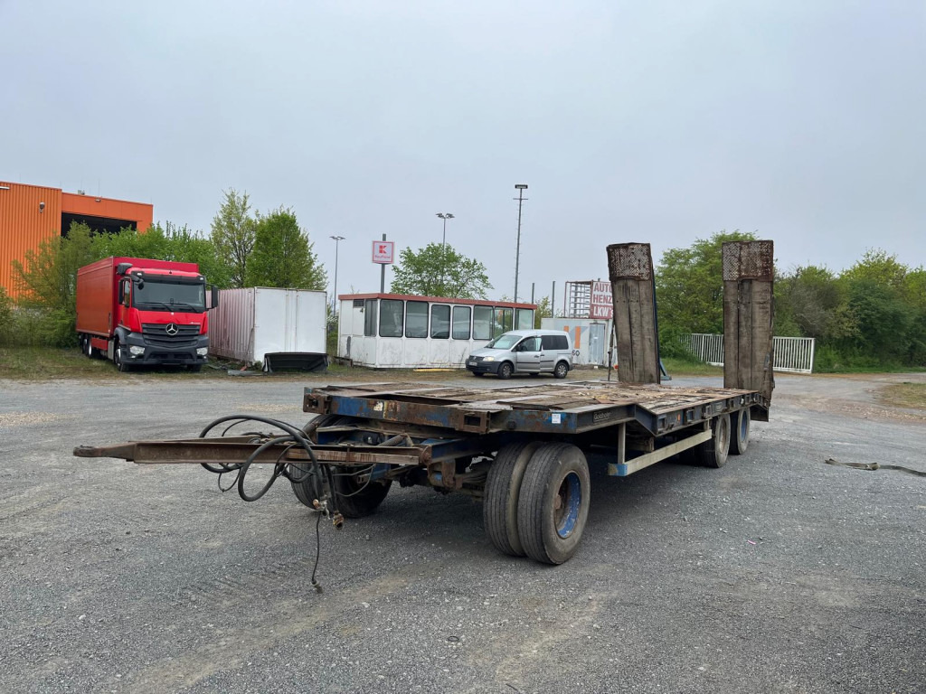 GOLDHOFER GOLDHOFER Tieflader Tiefladeranhänger TU 3-24/80 Rampen - Nizko noseča prikolica: slika 1 GOLDHOFER GOLDHOFER Tieflader Tiefladeranhänger TU 3-24/80 Rampen - Nizko noseča prikolica: slika 1