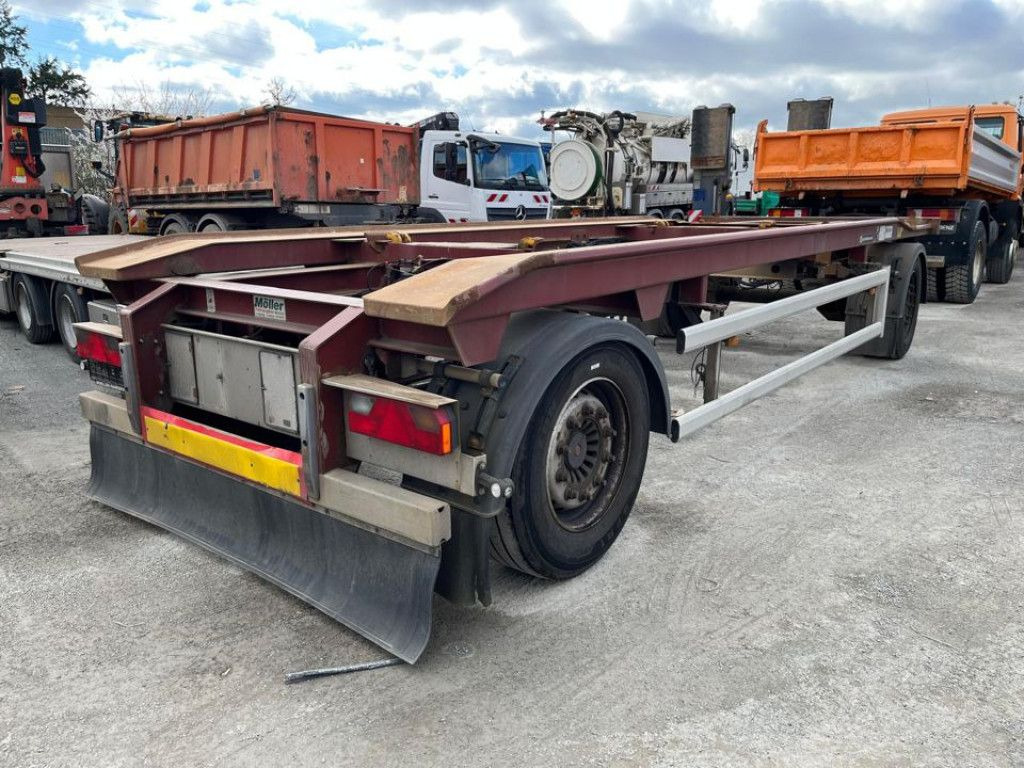 Hüffermann 2-achs Abrollanhänger HAR 18.70 Containeranhänge - Abrol/ Samonakladalec prikolica: slika 5 Hüffermann 2-achs Abrollanhänger HAR 18.70 Containeranhänge - Abrol/ Samonakladalec prikolica: slika 5