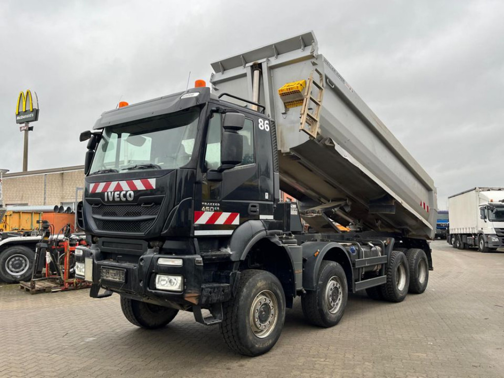 IVECO-MAGIRUS TRACKER AD450TW 4 Achs Muldenkipper Meiller - Demper: slika 1 IVECO-MAGIRUS TRACKER AD450TW 4 Achs Muldenkipper Meiller - Demper: slika 1