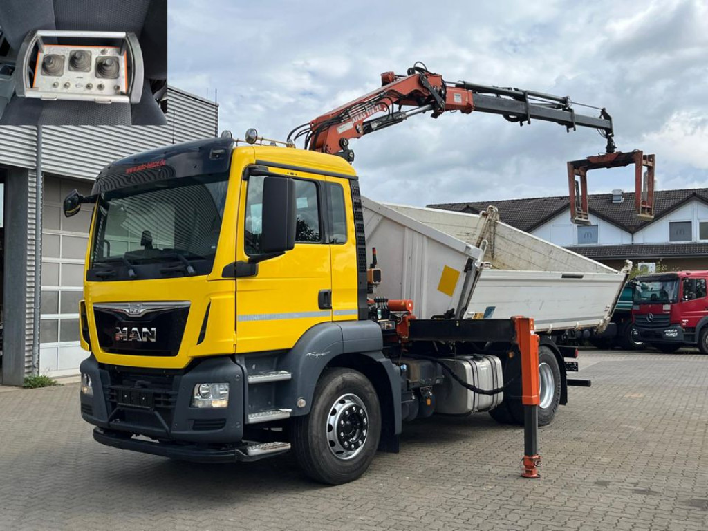 MAN TG-S 18.400 4x2 BL 2-Achs Kipper Kran Atlas 120+Funk - Tovornjak prekucnik, Tovornjak z dvigalom: slika 1 MAN TG-S 18.400 4x2 BL 2-Achs Kipper Kran Atlas 120+Funk - Tovornjak prekucnik, Tovornjak z dvigalom: slika 1