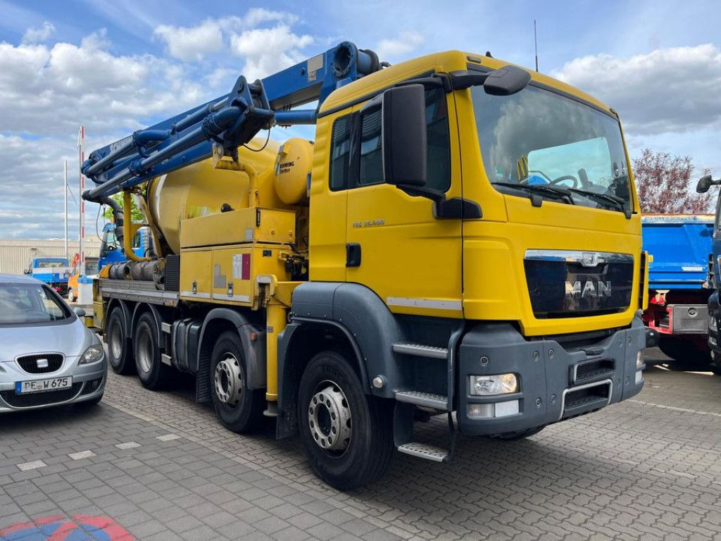 MAN TG-S 35.360 8x4 BB Pumi Pumi 24mKolbenpumpe deut - Črpalka za beton: slika 2 MAN TG-S 35.360 8x4 BB Pumi Pumi 24mKolbenpumpe deut - Črpalka za beton: slika 2