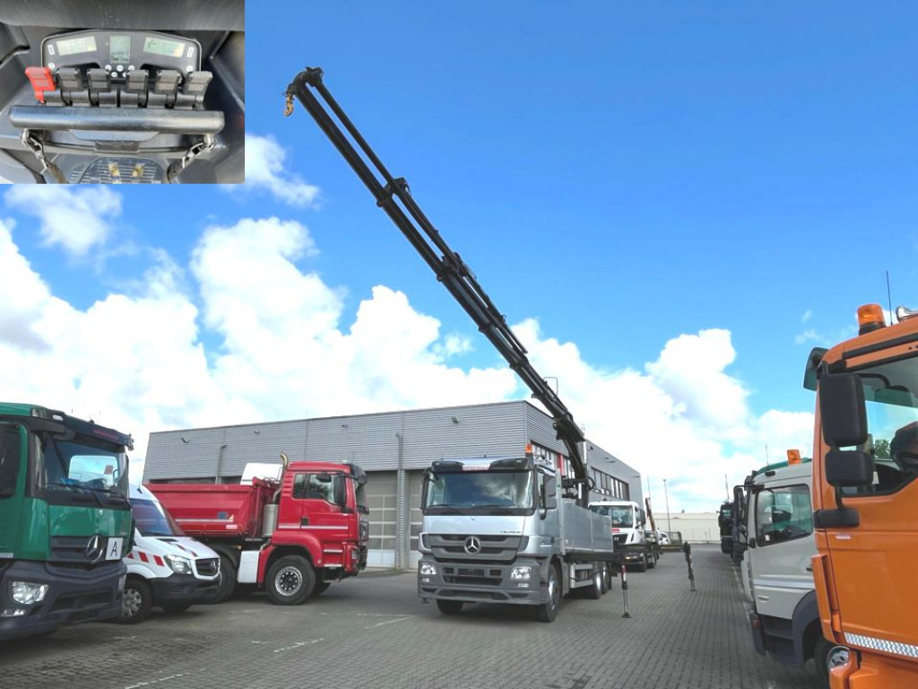 MERCEDES-BENZ Actros 2546 L 6x2 Pritsche Heckkran Hiab 288 6xhyd - Tovornjak s kesonom, Tovornjak z dvigalom: slika 1 MERCEDES-BENZ Actros 2546 L 6x2 Pritsche Heckkran Hiab 288 6xhyd - Tovornjak s kesonom, Tovornjak z dvigalom: slika 1
