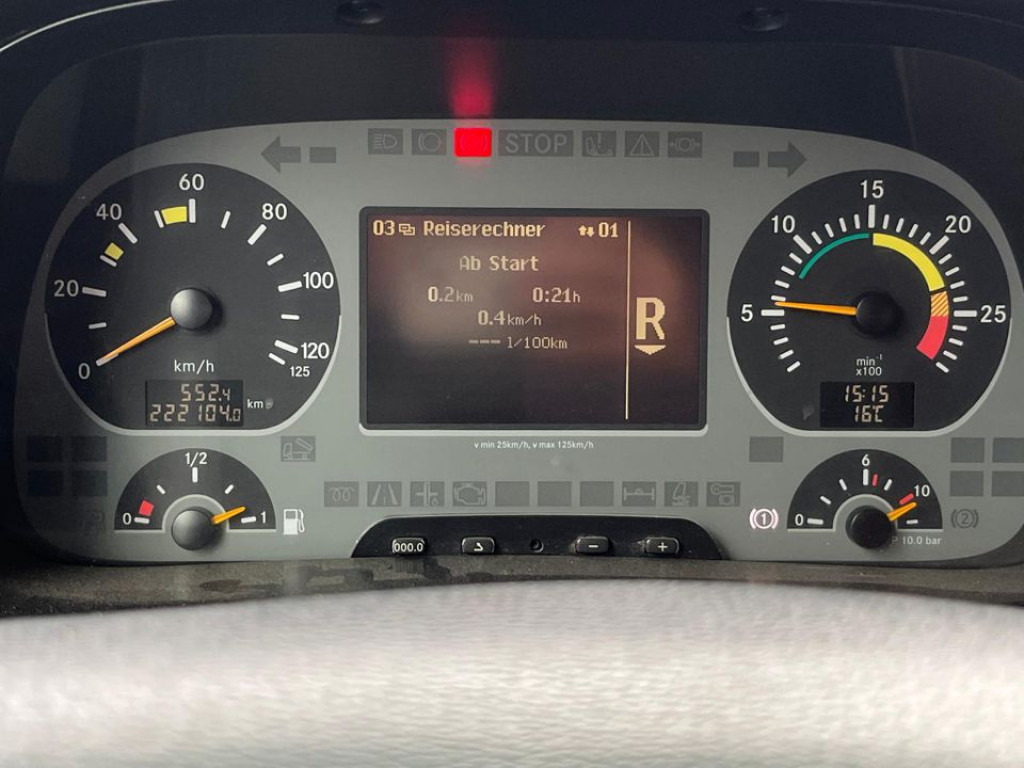 MERCEDES-BENZ Actros 2644 L 6x4 Saug + Spülwagen Kombi Saug+Spül super Zustand lizing MERCEDES-BENZ Actros 2644 L 6x4 Saug + Spülwagen Kombi Saug+Spül super Zustand: slika 12