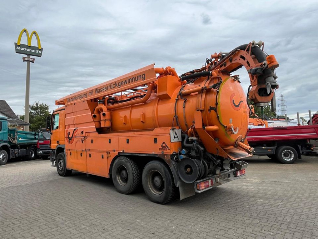 MERCEDES-BENZ Actros 2644 L 6x4 Saug + Spülwagen Kombi Saug+Spül super Zustand lizing MERCEDES-BENZ Actros 2644 L 6x4 Saug + Spülwagen Kombi Saug+Spül super Zustand: slika 9