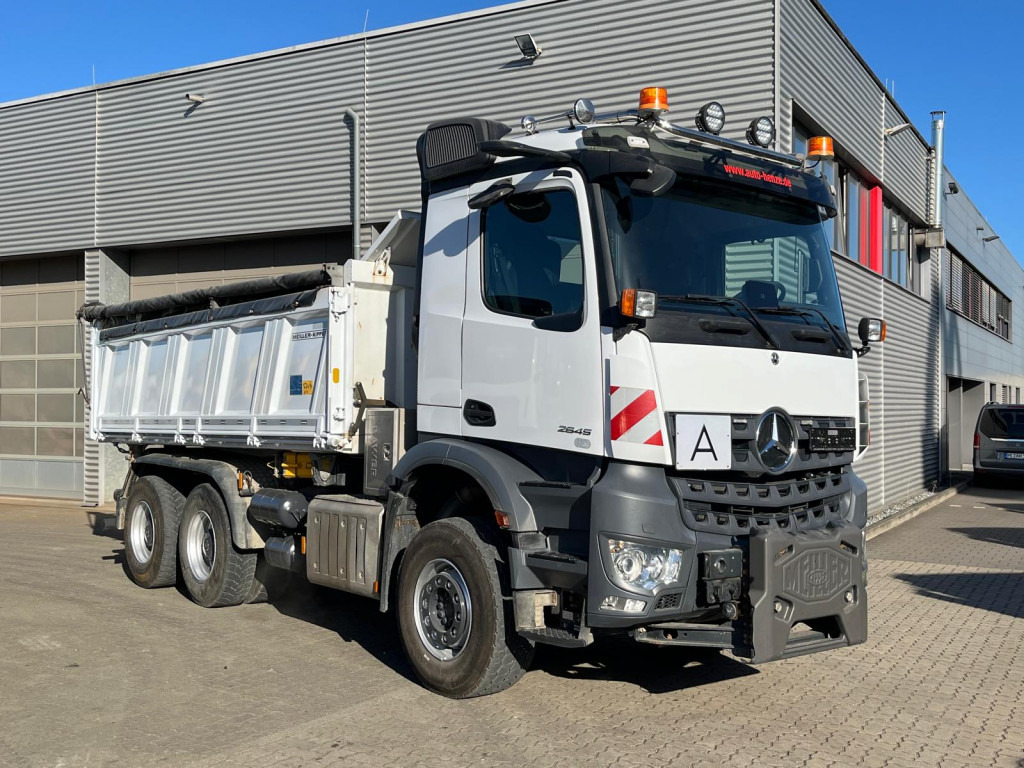 MERCEDES-BENZ Arocs 2645 K 6x4 3-Achs Kipper gr. Meiller Bordmatik 2 Stempel - Tovornjak prekucnik: slika 5 MERCEDES-BENZ Arocs 2645 K 6x4 3-Achs Kipper gr. Meiller Bordmatik 2 Stempel - Tovornjak prekucnik: slika 5