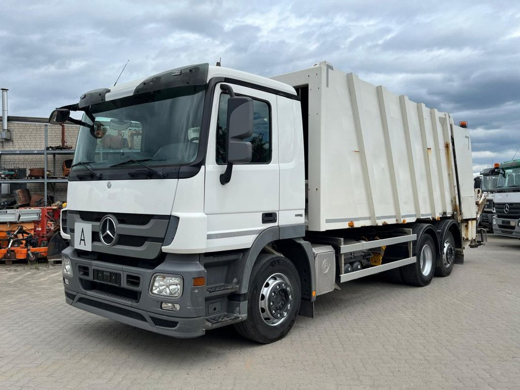 Mercedes-Benz Actros 2532 L 6x2 Müllwagen Faun Powerpress 25m³ - Smetarski tovornjak: slika 1 Mercedes-Benz Actros 2532 L 6x2 Müllwagen Faun Powerpress 25m³ - Smetarski tovornjak: slika 1