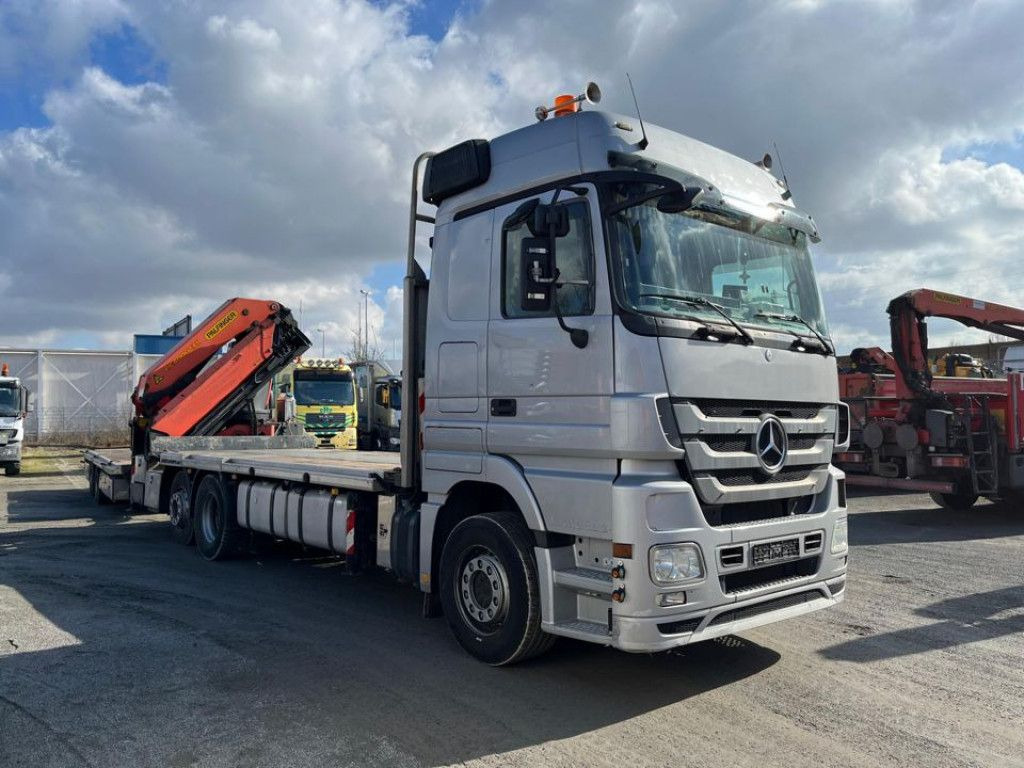 Mercedes-Benz Actros 2541 Pritsche Heckkran Palfinger PK 40002 - Tovornjak s kesonom, Tovornjak z dvigalom: slika 2 Mercedes-Benz Actros 2541 Pritsche Heckkran Palfinger PK 40002 - Tovornjak s kesonom, Tovornjak z dvigalom: slika 2