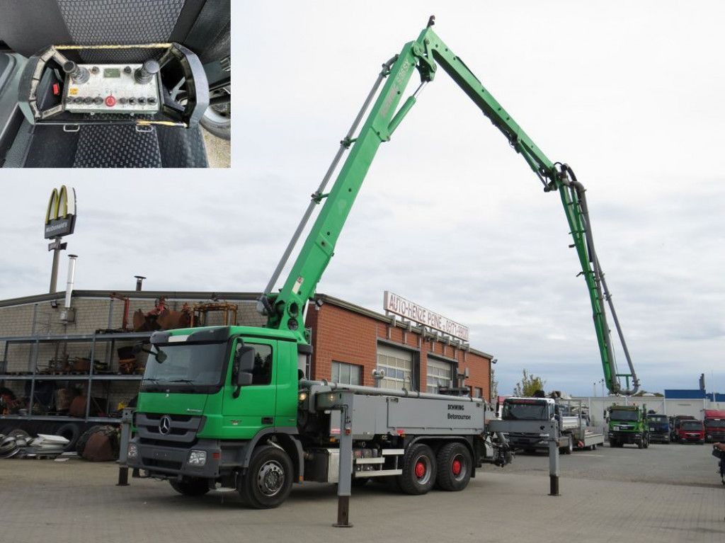 Mercedes-Benz Actros 2641 6x4 Betonpumpe Schwing S 36 X nur 2 - Črpalka za beton: slika 1 Mercedes-Benz Actros 2641 6x4 Betonpumpe Schwing S 36 X nur 2 - Črpalka za beton: slika 1