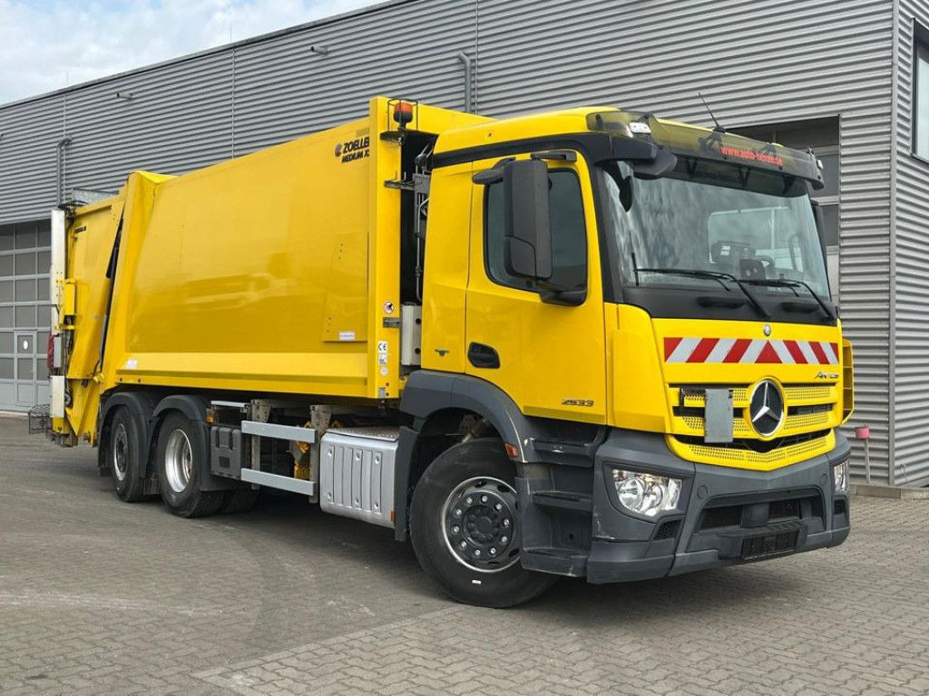 Mercedes-Benz Antos 2533 L/6x2/ENA Müllwagen Zoeller + Schüttu - Smetarski tovornjak: slika 2 Mercedes-Benz Antos 2533 L/6x2/ENA Müllwagen Zoeller + Schüttu - Smetarski tovornjak: slika 2