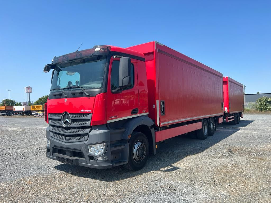 Mercedes-Benz Antos 2540 L 6x2 Pritsche LBW Coca Cola, 8,2m Ge - Tovornjak s ponjavo: slika 1 Mercedes-Benz Antos 2540 L 6x2 Pritsche LBW Coca Cola, 8,2m Ge - Tovornjak s ponjavo: slika 1