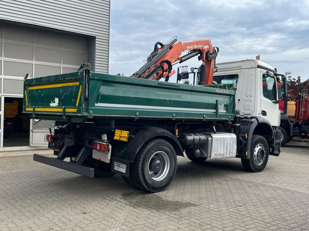 Mercedes-Benz Arocs 1835 K 2-Achs Kipper Kran Atlas 126.3 - Tovornjak prekucnik, Tovornjak z dvigalom: slika 4 Mercedes-Benz Arocs 1835 K 2-Achs Kipper Kran Atlas 126.3 - Tovornjak prekucnik, Tovornjak z dvigalom: slika 4
