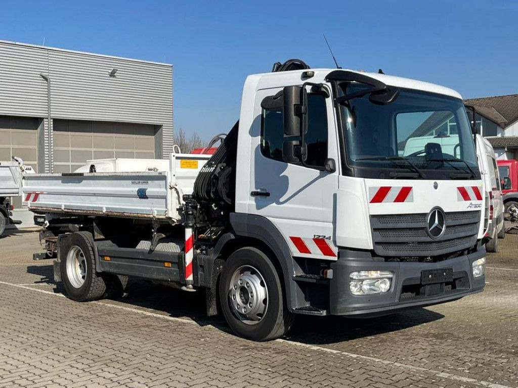 Mercedes-Benz Atego 1224 K 2-Achs Kipper Kran Hiab +Greiferst. - Tovornjak prekucnik, Tovornjak z dvigalom: slika 2 Mercedes-Benz Atego 1224 K 2-Achs Kipper Kran Hiab +Greiferst. - Tovornjak prekucnik, Tovornjak z dvigalom: slika 2