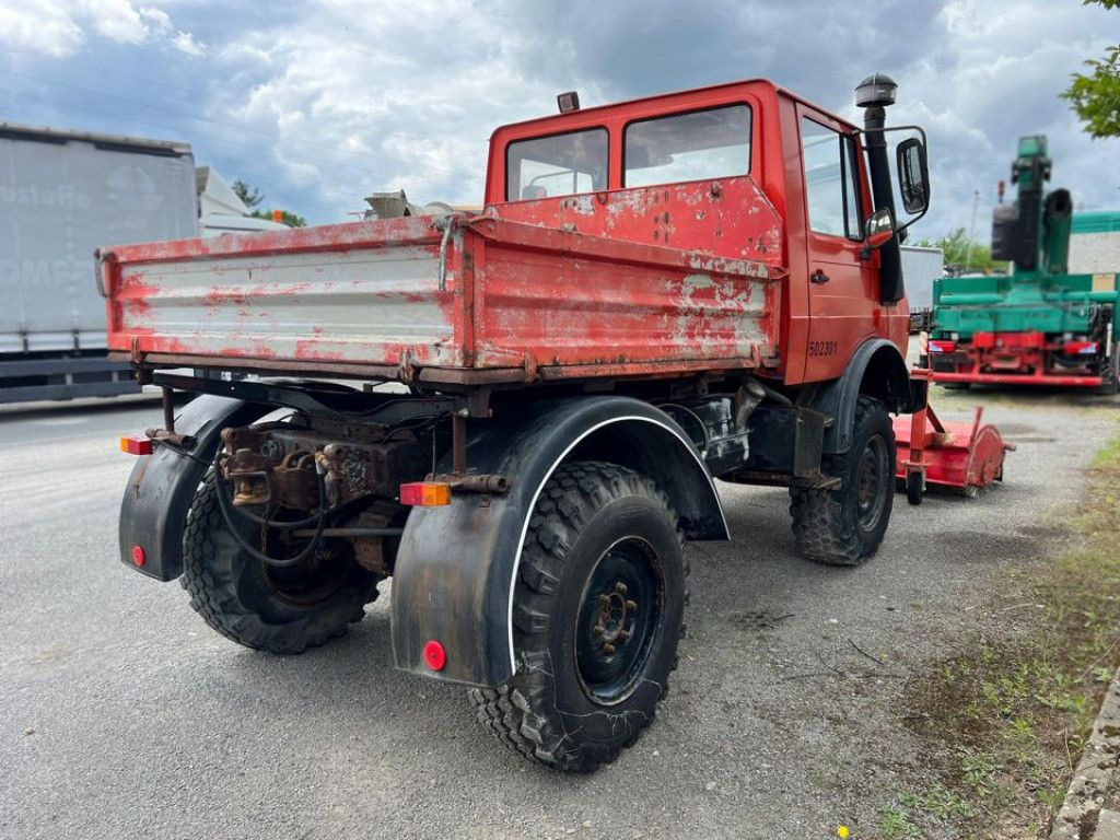 Mercedes-Benz Unimog U 424 2-Achs Allradkipper Front+Heckhydra - Tovornjak prekucnik: slika 3 Mercedes-Benz Unimog U 424 2-Achs Allradkipper Front+Heckhydra - Tovornjak prekucnik: slika 3