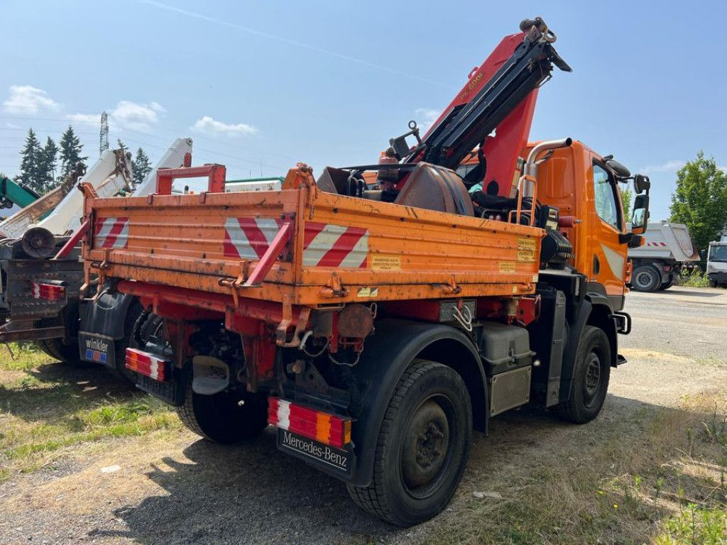 Mercedes-Benz Unimog U20 2-Achs Allradkipper Kran Palfinger Kr - Tovornjak prekucnik, Tovornjak z dvigalom: slika 4 Mercedes-Benz Unimog U20 2-Achs Allradkipper Kran Palfinger Kr - Tovornjak prekucnik, Tovornjak z dvigalom: slika 4