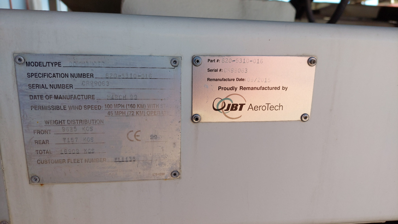 Lower deck loader FMC/JBT C15W - Nakladalnik zabojnikov/ Palet: slika 2 Lower deck loader FMC/JBT C15W - Nakladalnik zabojnikov/ Palet: slika 2