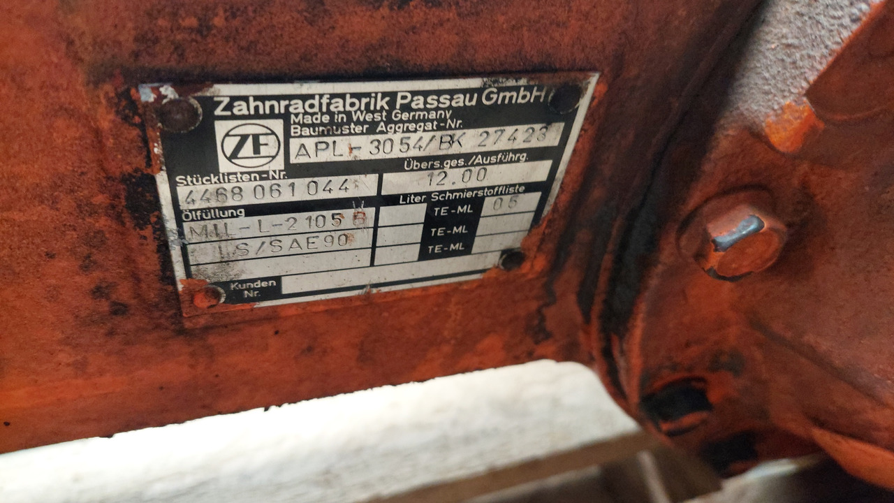 Schopf F106 spare parts - Rezervni deli za Letališka oprema: slika 5 Schopf F106 spare parts - Rezervni deli za Letališka oprema: slika 5