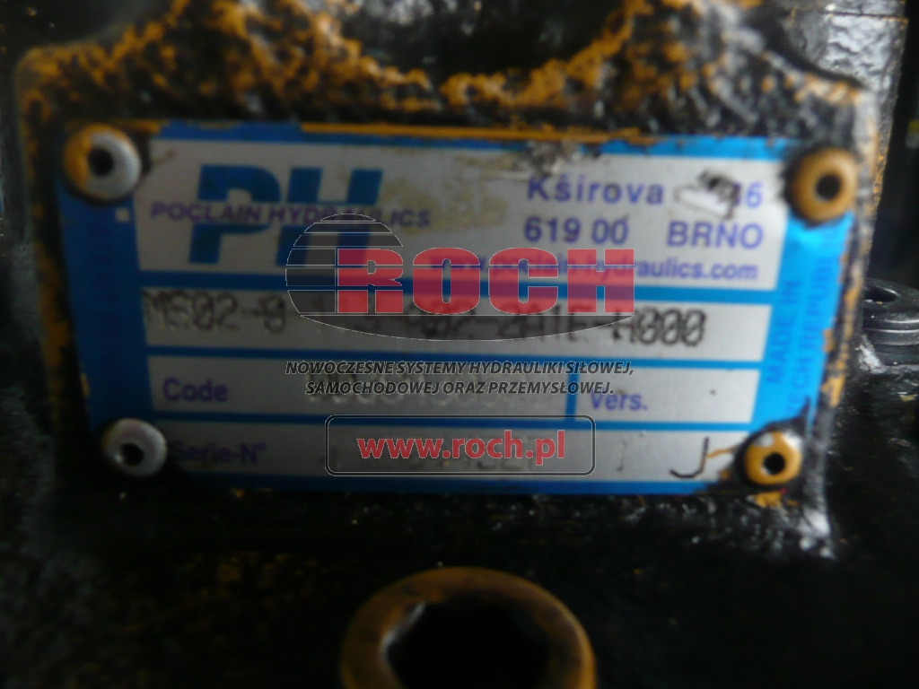 POCLAIN MS02-0-113-A02-2A1E-H000 - Hidravlični motor: slika 2 POCLAIN MS02-0-113-A02-2A1E-H000 - Hidravlični motor: slika 2