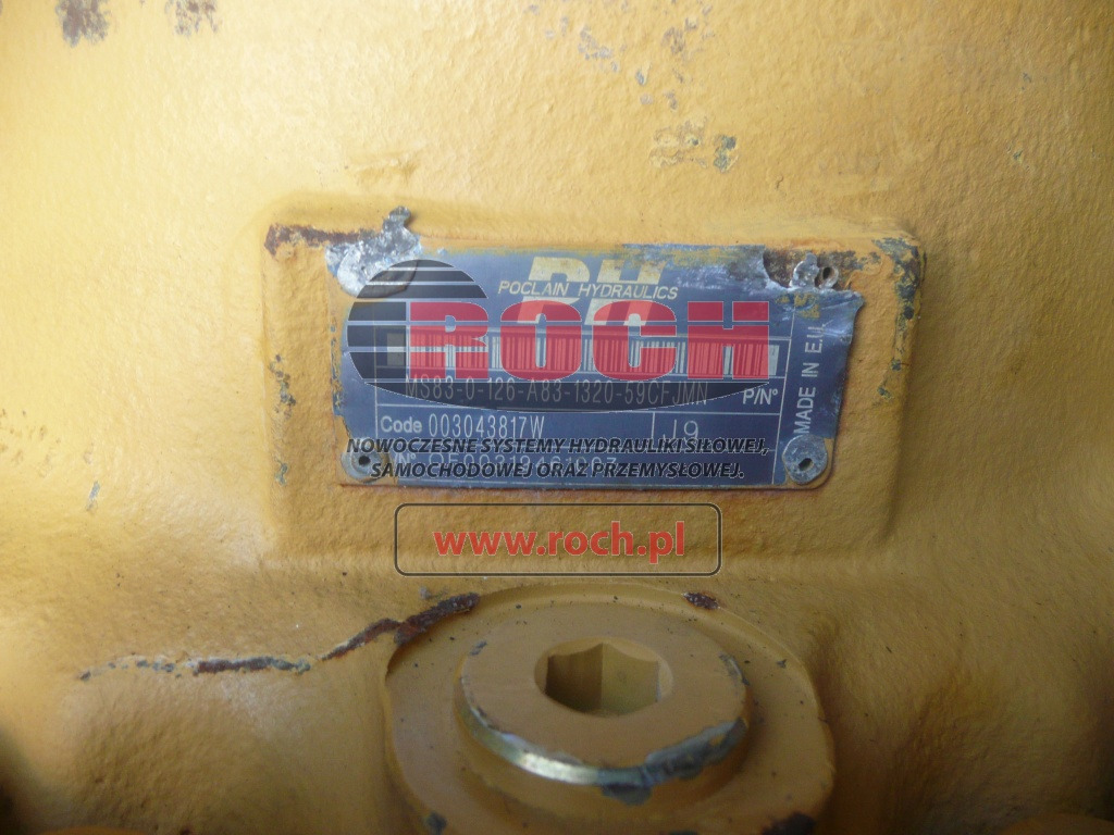 POCLAIN MS83-0-126-A83-1320-59CFJMN 003043817W J9 - Hidravlični motor: slika 1 POCLAIN MS83-0-126-A83-1320-59CFJMN 003043817W J9 - Hidravlični motor: slika 1