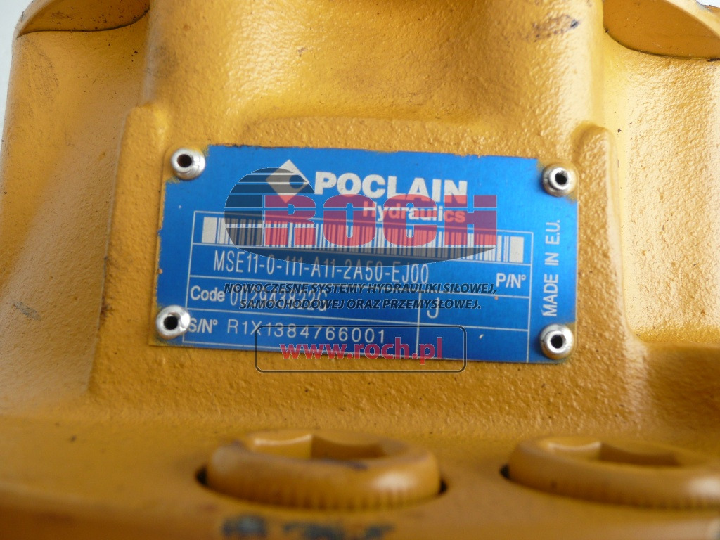 POCLAIN MSE11-0-111-A11-2A50-EJ00 002943822G - Hidravlični motor: slika 1 POCLAIN MSE11-0-111-A11-2A50-EJ00 002943822G - Hidravlični motor: slika 1