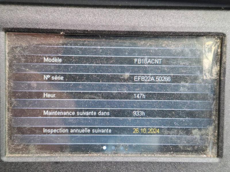 Električni viličar Mitsubishi FB18ACNT: slika 15