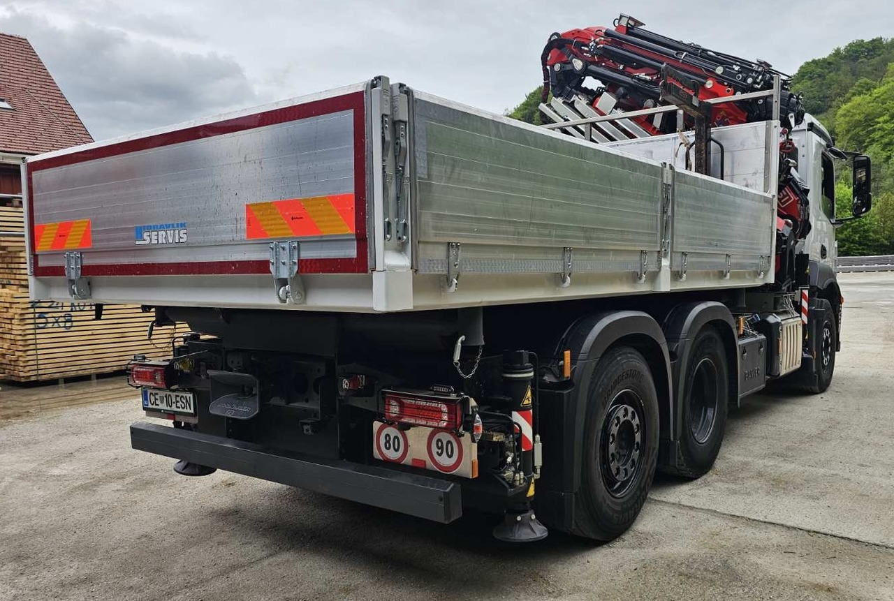 MERCEDES-BENZ Hiab Palfinger Fassi F545-6 JIB-6 - Tovornjak prekucnik: slika 2 MERCEDES-BENZ Hiab Palfinger Fassi F545-6 JIB-6 - Tovornjak prekucnik: slika 2