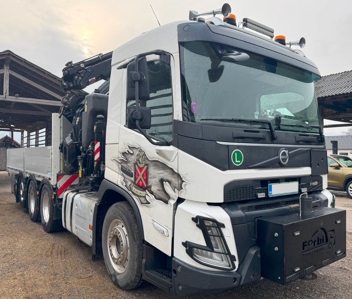 VOLVO Hiab Palfinger Fassi F710-6 JIB-4 - Tovornjak z dvigalom: slika 2 VOLVO Hiab Palfinger Fassi F710-6 JIB-4 - Tovornjak z dvigalom: slika 2