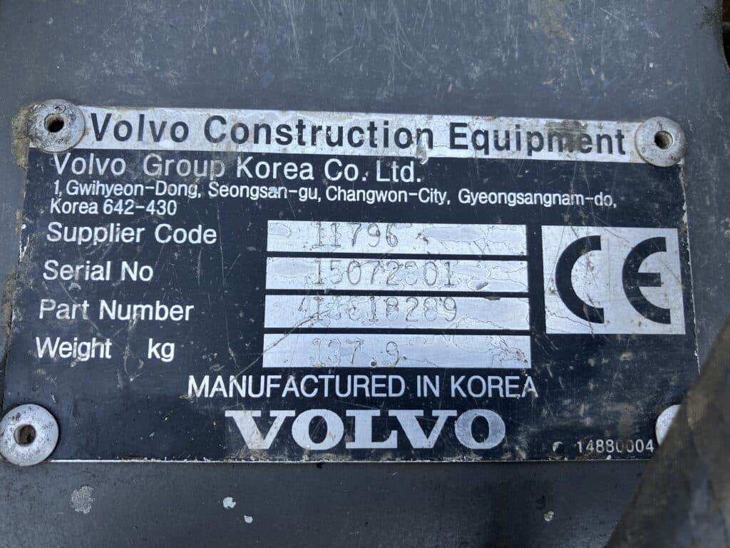 Volvo Schnellwechsler hydr. S60 - Hitra spojka za Gradbeni stroj: slika 4 Volvo Schnellwechsler hydr. S60 - Hitra spojka za Gradbeni stroj: slika 4