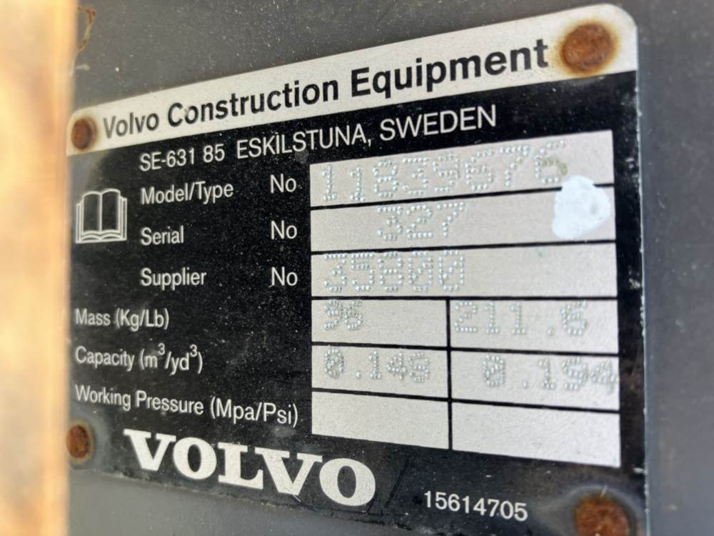 Volvo Tieflöffel mit Zähnen - Bager nakladalec: slika 5 Volvo Tieflöffel mit Zähnen - Bager nakladalec: slika 5