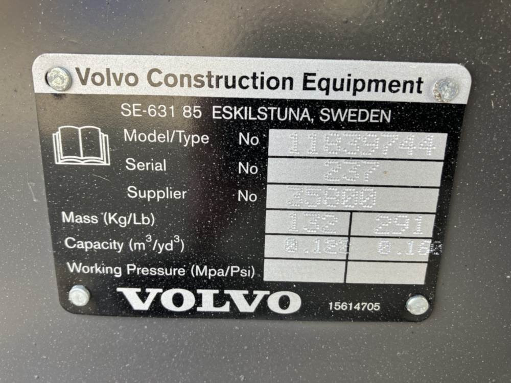 Volvo Tieflöffel mit Zähnen - Bager nakladalec: slika 3 Volvo Tieflöffel mit Zähnen - Bager nakladalec: slika 3