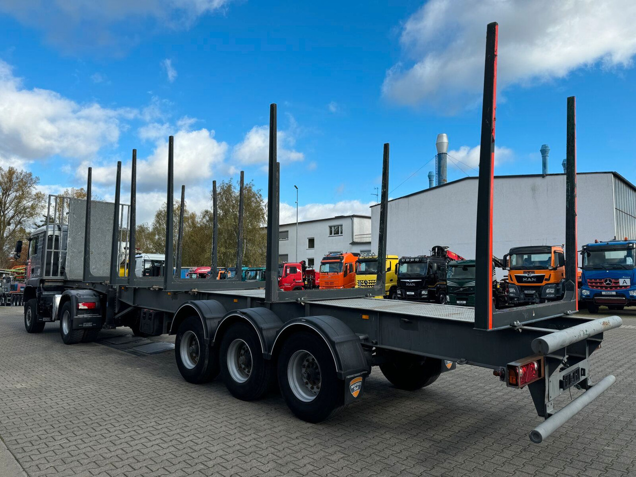 BLUMHARDT SAL.40.24 Holztransporter 3 Achse - Polprikolica za prevoz lesa: slika 5 BLUMHARDT SAL.40.24 Holztransporter 3 Achse - Polprikolica za prevoz lesa: slika 5