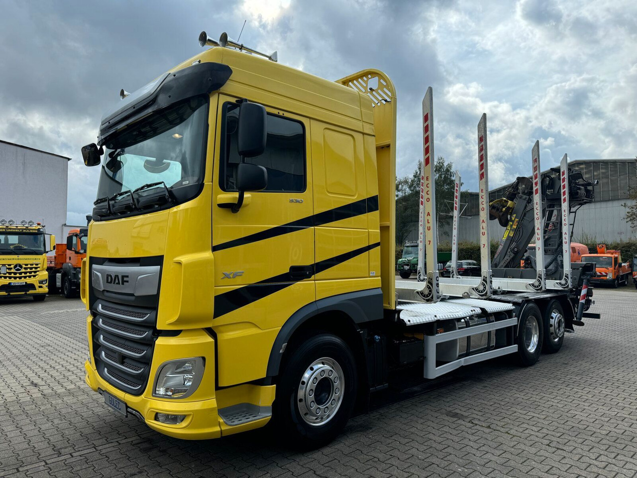 DAF XF 530 6x2 Holztransport Kran PENZ 15Z9.50 *Anh. - Tovornjak za prevoz lesa, Tovornjak z dvigalom: slika 3 DAF XF 530 6x2 Holztransport Kran PENZ 15Z9.50 *Anh. - Tovornjak za prevoz lesa, Tovornjak z dvigalom: slika 3