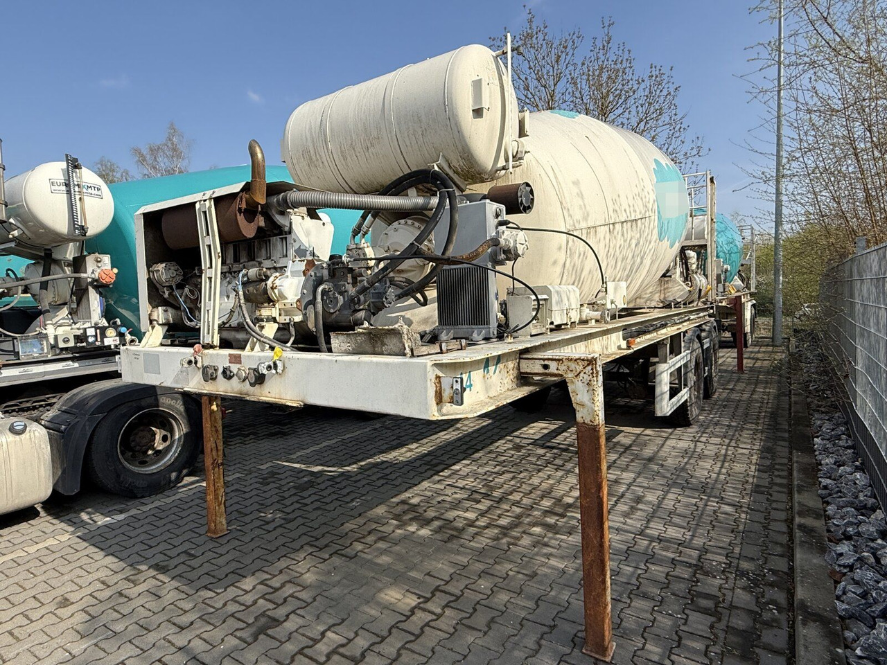 Intermix 10 m³ Betonmischer Auflieger mit Motor - Avtomešalec: slika 4 Intermix 10 m³ Betonmischer Auflieger mit Motor - Avtomešalec: slika 4