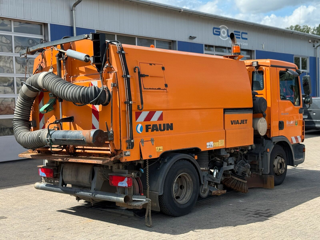 MAN 12.220 4x2 BL Kehrmaschine Viajet 5RHS - Vozilo za pometanje: slika 4 MAN 12.220 4x2 BL Kehrmaschine Viajet 5RHS - Vozilo za pometanje: slika 4
