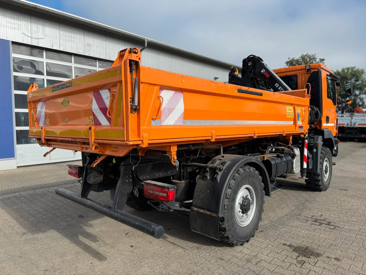 MAN TGM 13.250 4x4 Kipper Kran HIAB Winterd. - Tovornjak prekucnik, Tovornjak z dvigalom: slika 4 MAN TGM 13.250 4x4 Kipper Kran HIAB Winterd. - Tovornjak prekucnik, Tovornjak z dvigalom: slika 4