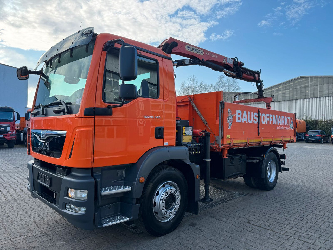 MAN TGM 18.340 4x2 Euro 6 Kipper Kran PK11001.K - Tovornjak prekucnik, Tovornjak z dvigalom: slika 2 MAN TGM 18.340 4x2 Euro 6 Kipper Kran PK11001.K - Tovornjak prekucnik, Tovornjak z dvigalom: slika 2