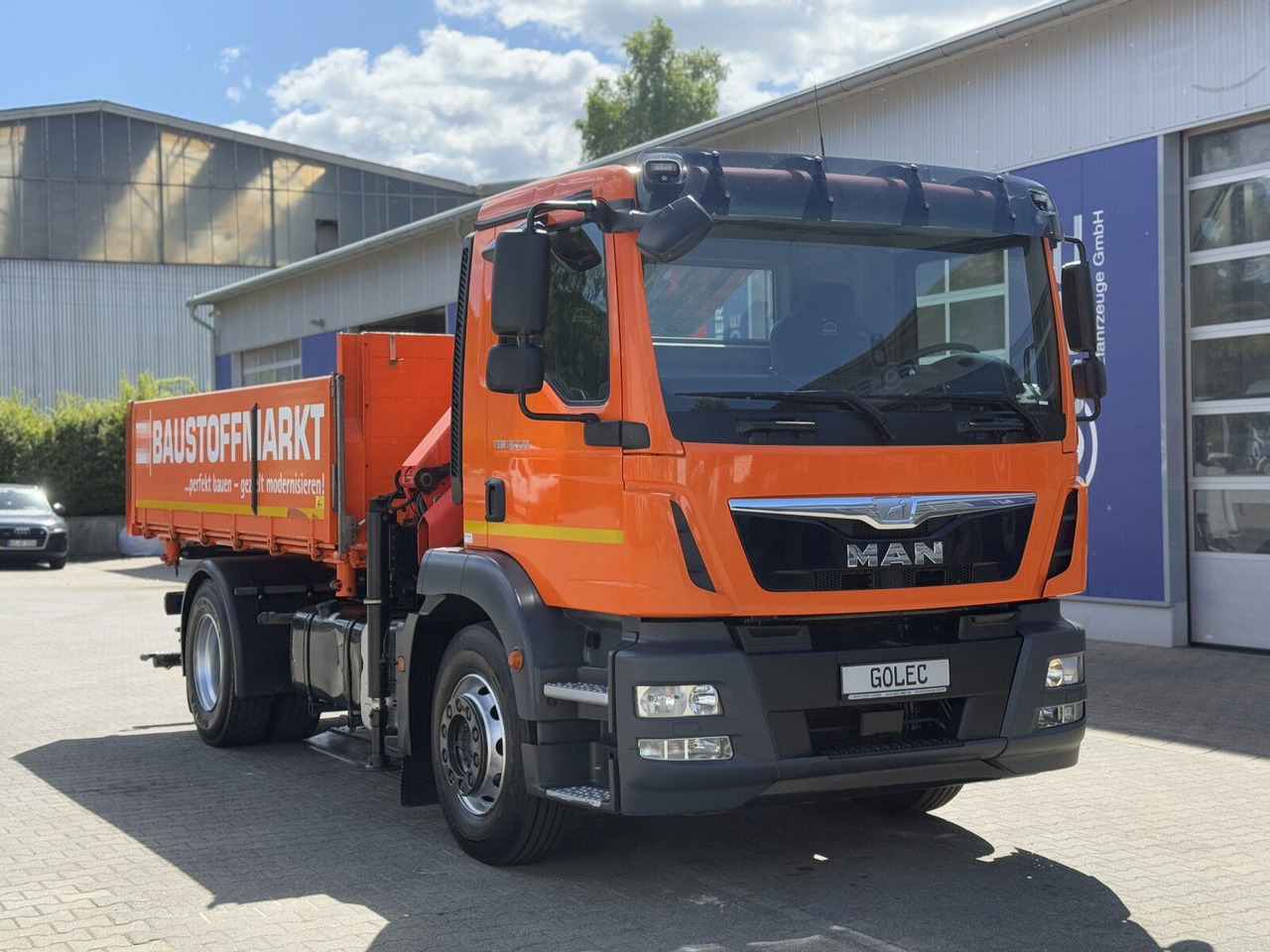 MAN TGM 18.340 4x2 Euro 6 Kipper Kran PK8501K - Tovornjak z dvigalom: slika 1 MAN TGM 18.340 4x2 Euro 6 Kipper Kran PK8501K - Tovornjak z dvigalom: slika 1