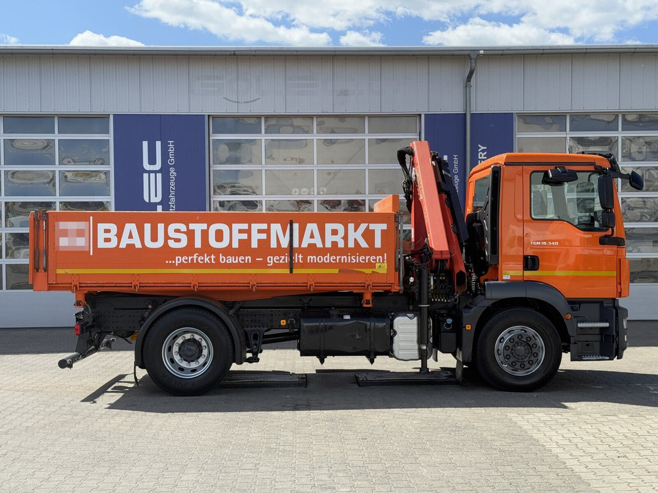 MAN TGM 18.340 4x2 Euro 6 Kipper Kran PK8501K - Tovornjak z dvigalom: slika 3 MAN TGM 18.340 4x2 Euro 6 Kipper Kran PK8501K - Tovornjak z dvigalom: slika 3