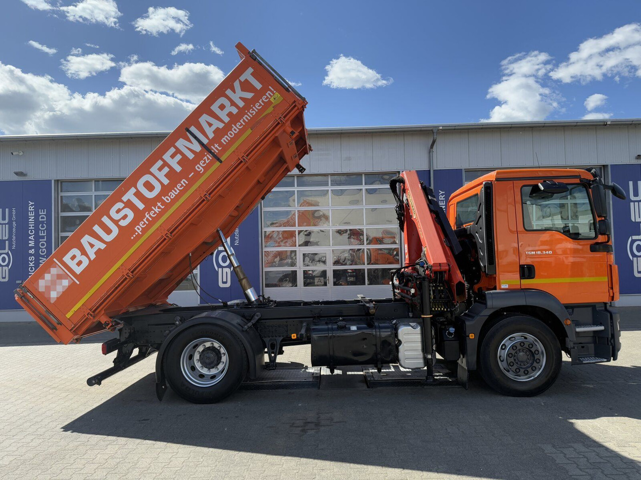 MAN TGM 18.340 4x2 Euro 6 Kipper Kran PK8501K - Tovornjak z dvigalom: slika 4 MAN TGM 18.340 4x2 Euro 6 Kipper Kran PK8501K - Tovornjak z dvigalom: slika 4
