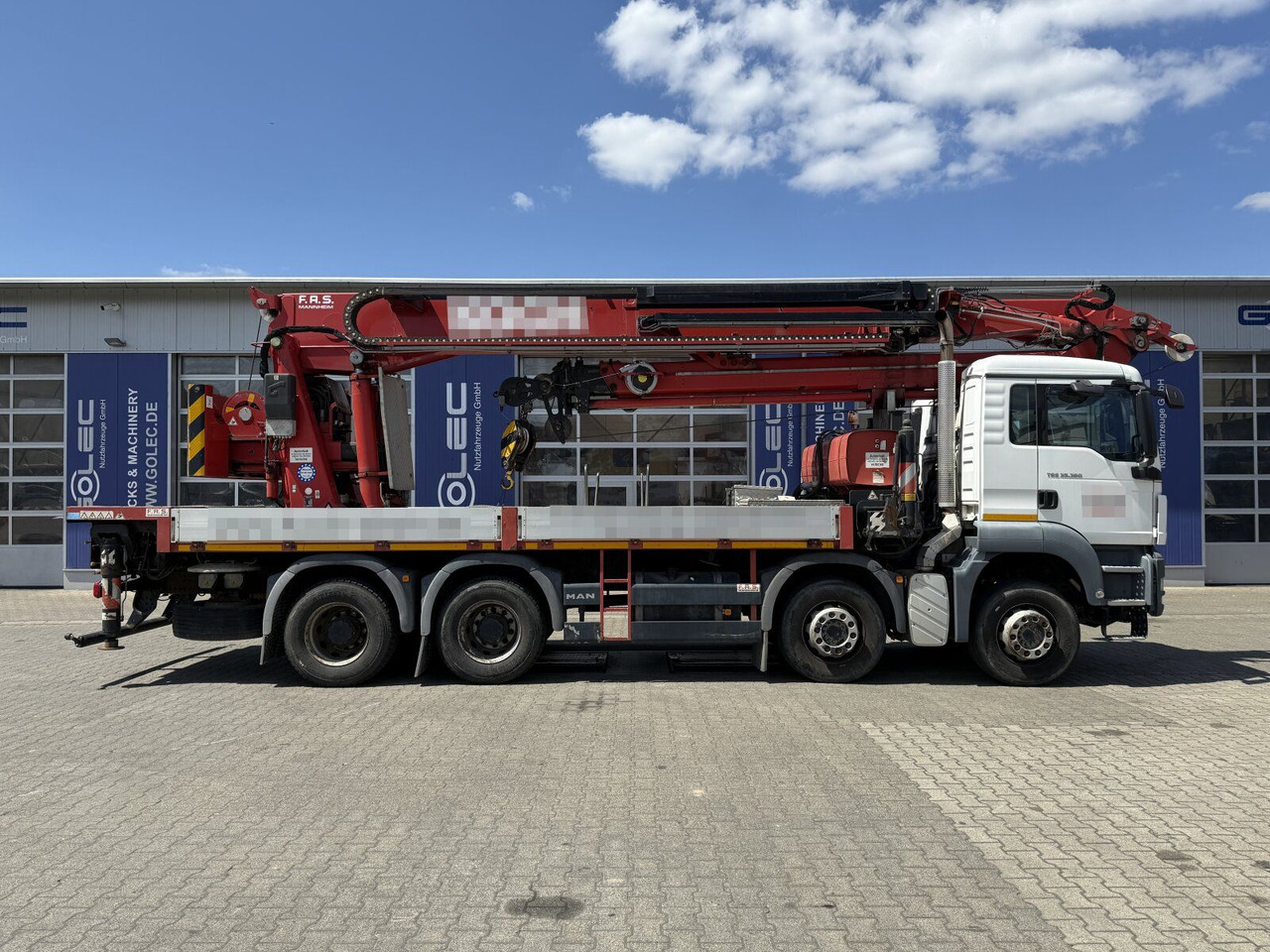 MAN TGS 35.360 8X4 BB Dachdecker Kran bis 52 m - Tovornjak z dvigalom: slika 2 MAN TGS 35.360 8X4 BB Dachdecker Kran bis 52 m - Tovornjak z dvigalom: slika 2