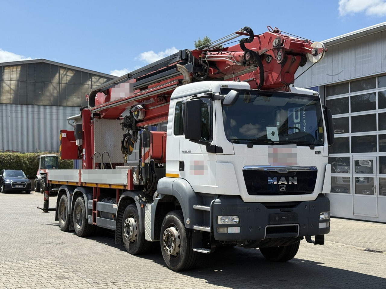 MAN TGS 35.360 8X4 BB Dachdecker Kran bis 52 m - Tovornjak z dvigalom: slika 1 MAN TGS 35.360 8X4 BB Dachdecker Kran bis 52 m - Tovornjak z dvigalom: slika 1