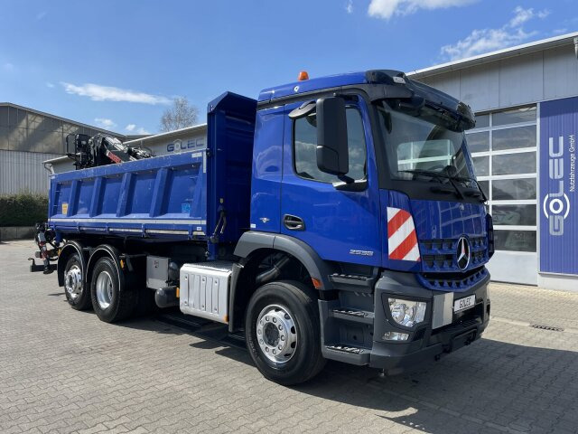 Mercedes-Benz AROCS 2536 6x2*4 Kipper Kran HIAB - Tovornjak prekucnik, Tovornjak z dvigalom: slika 1 Mercedes-Benz AROCS 2536 6x2*4 Kipper Kran HIAB - Tovornjak prekucnik, Tovornjak z dvigalom: slika 1