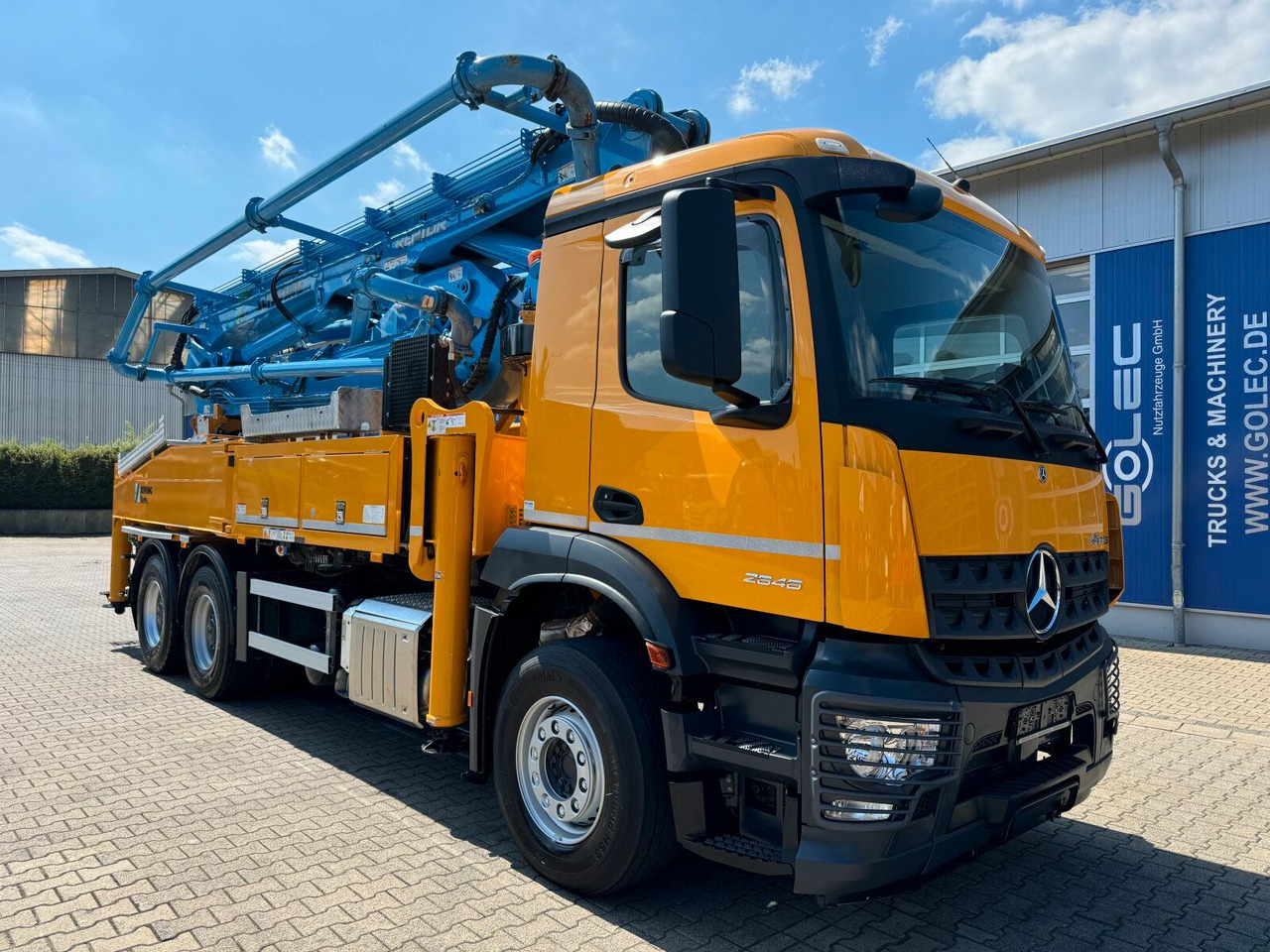 Mercedes-Benz AROCS 2646 6x4 Euro 6 Betonpumpe Schwing S 38 SX - Črpalka za beton: slika 1 Mercedes-Benz AROCS 2646 6x4 Euro 6 Betonpumpe Schwing S 38 SX - Črpalka za beton: slika 1
