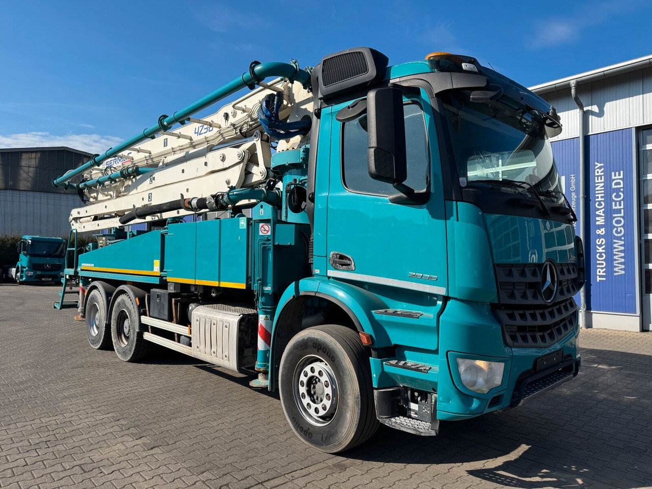 Mercedes-Benz AROCS 2836 6x4 Euro 6 Betonpumpe SERMAC 4Z38 - Črpalka za beton: slika 1 Mercedes-Benz AROCS 2836 6x4 Euro 6 Betonpumpe SERMAC 4Z38 - Črpalka za beton: slika 1
