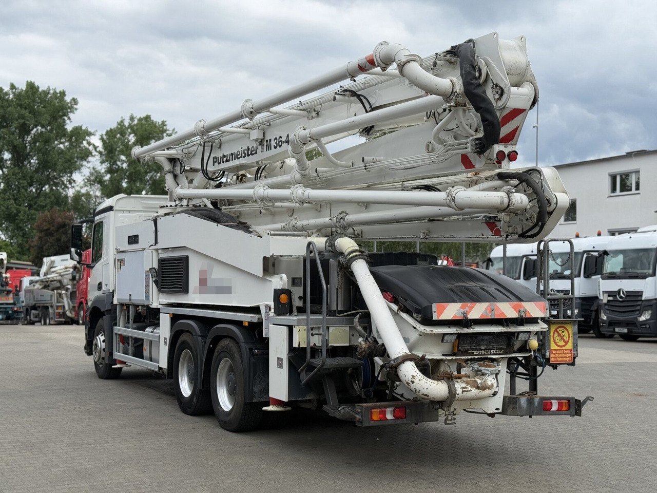 Mercedes-Benz AROCS 2840 6x4 Betonp. Putzmeister BSF36-4.16HLS - Črpalka za beton: slika 5 Mercedes-Benz AROCS 2840 6x4 Betonp. Putzmeister BSF36-4.16HLS - Črpalka za beton: slika 5