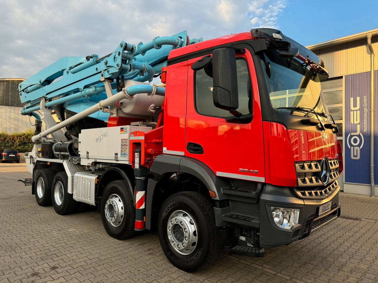 Mercedes-Benz AROCS 3243 8x4 Euro 6 Pumi Putzmeister TMM 24-3 - Črpalka za beton: slika 1 Mercedes-Benz AROCS 3243 8x4 Euro 6 Pumi Putzmeister TMM 24-3 - Črpalka za beton: slika 1