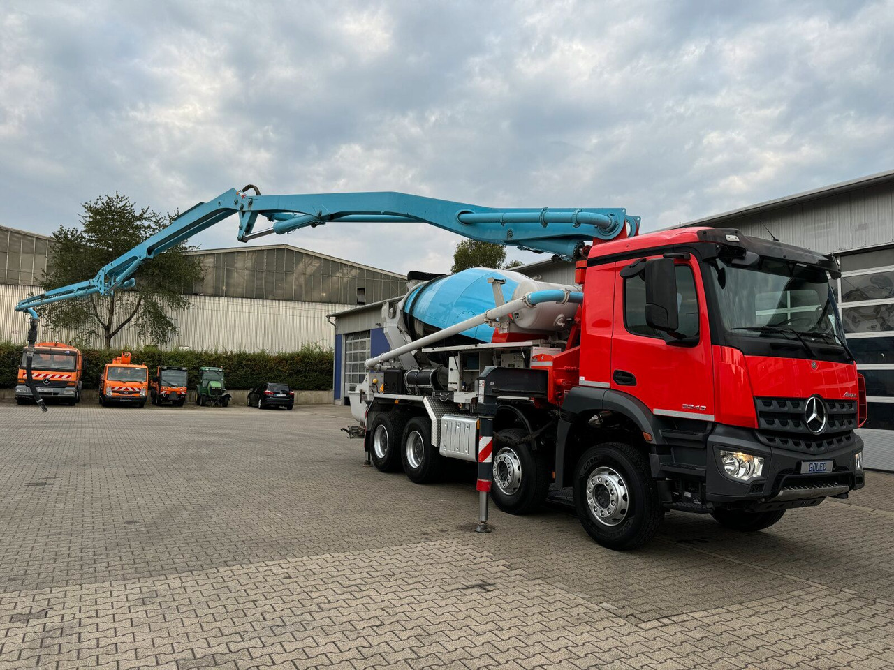 Mercedes-Benz AROCS 3243 8x4 Euro 6 Pumi Putzmeister TMM 24-3 - Črpalka za beton: slika 2 Mercedes-Benz AROCS 3243 8x4 Euro 6 Pumi Putzmeister TMM 24-3 - Črpalka za beton: slika 2