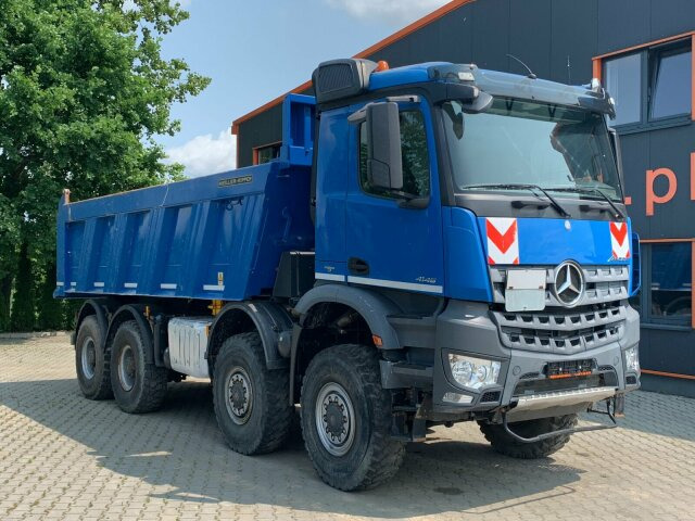 Mercedes-Benz AROCS 4145 8x8 EURO6 Muldenkipper TOP! - Tovornjak prekucnik: slika 1 Mercedes-Benz AROCS 4145 8x8 EURO6 Muldenkipper TOP! - Tovornjak prekucnik: slika 1