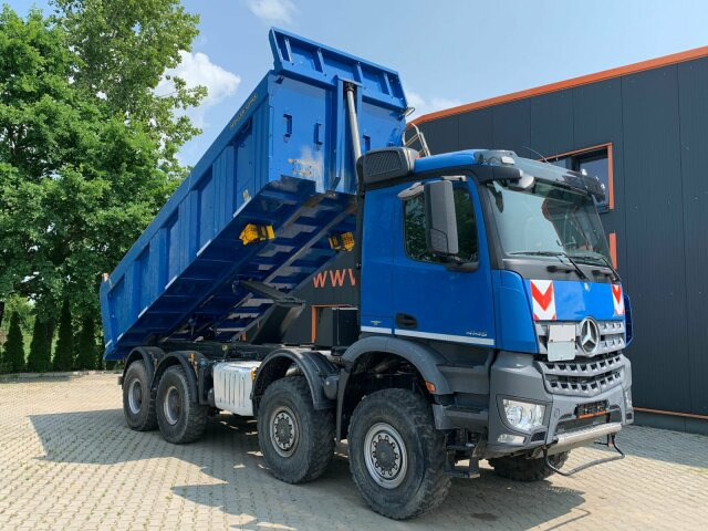 Tovornjak prekucnik Mercedes-Benz AROCS 4145 8x8 EURO6 Muldenkipper TOP!: slika 8