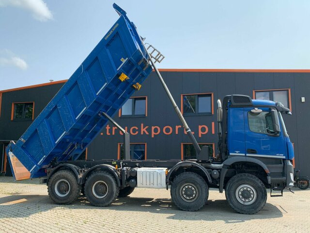 Tovornjak prekucnik Mercedes-Benz AROCS 4145 8x8 EURO6 Muldenkipper TOP!: slika 10