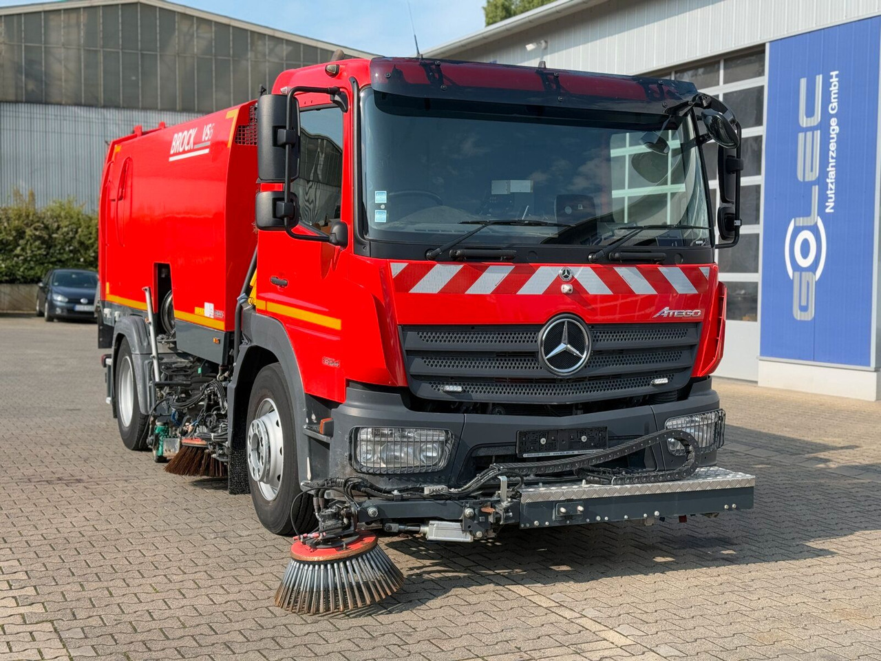 Mercedes-Benz Atego 1324 4x2 Kehrmaschine BROCK HD Anlage - Vozilo za pometanje: slika 1 Mercedes-Benz Atego 1324 4x2 Kehrmaschine BROCK HD Anlage - Vozilo za pometanje: slika 1